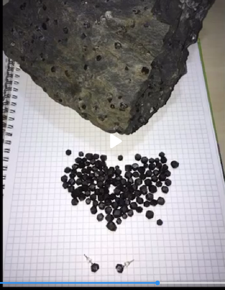 скрин из видео Александрова Валентина, телеграмм канал Аprelevka_geology https://t.me/aprelevka_geology_VALENTIN