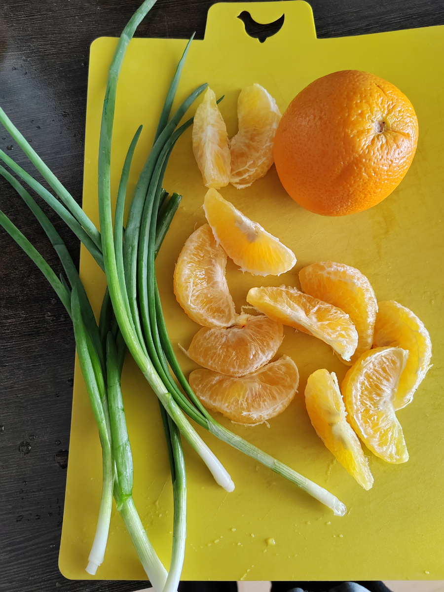 Основные компоненты для салата