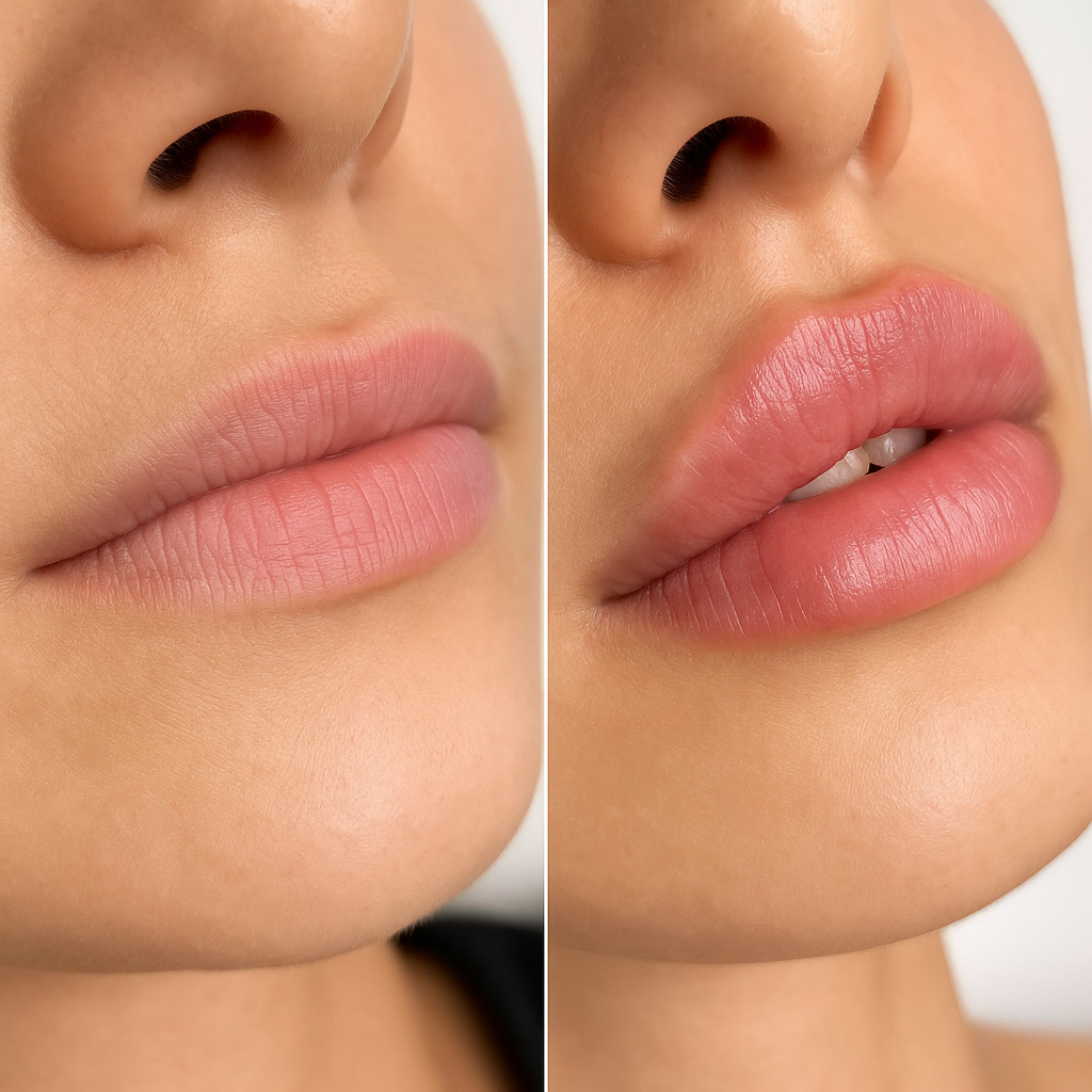 Контурная пластика губ врач-косметолог Марина Гогина Красногорск