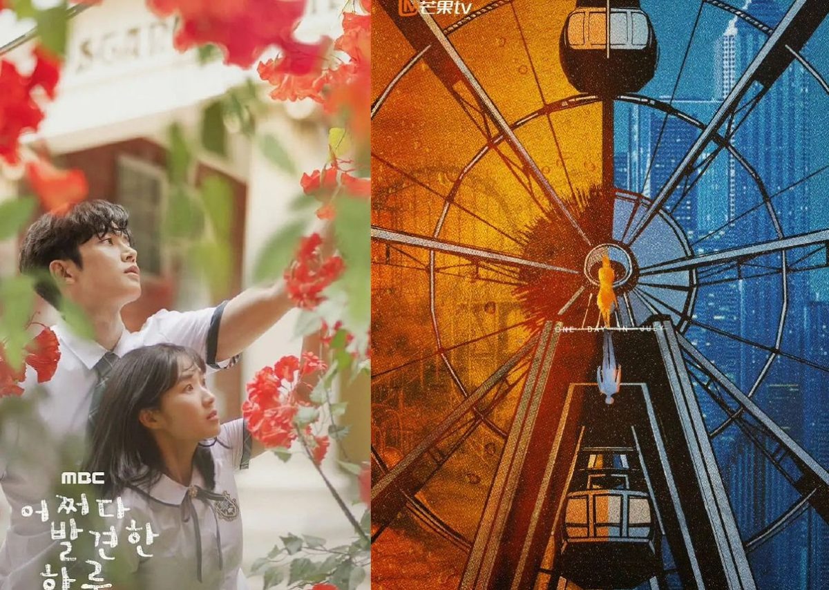    Слева — постер из корейской дорамы, справа — концептуальный постер китайской версии.
