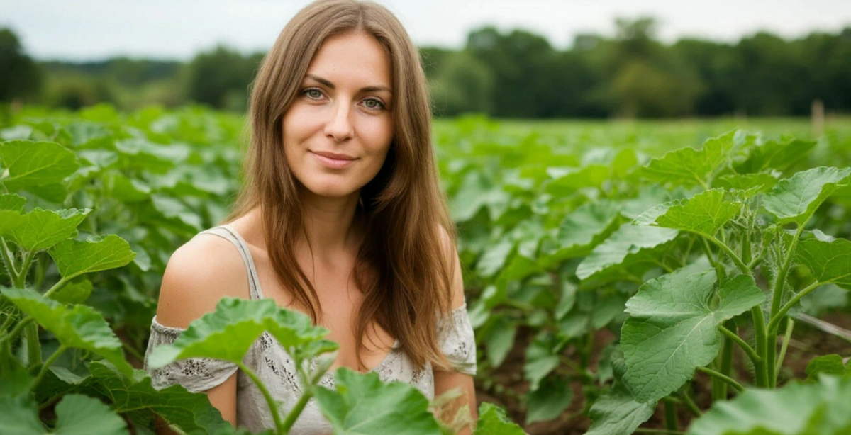 Ирина и огуречная грядка