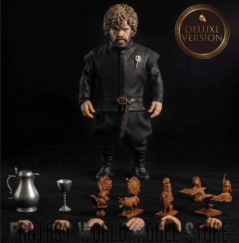 Threezero Маленький Дьяв0л 2.0 Тирион Питер Динклейдж 1/6. Фото с AliExpress.