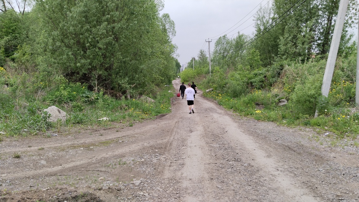 Гуляем с пацанами по центру города...