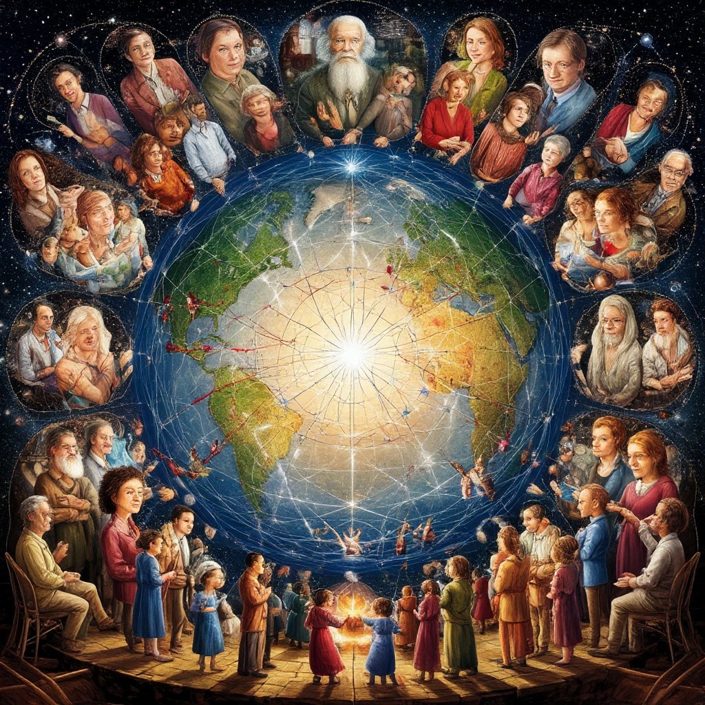 Все существа связаны друг с другом Единым.