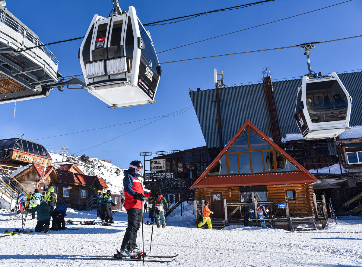 Курорт "Эльбрус". Фото: Иван Губский/ТАСС
