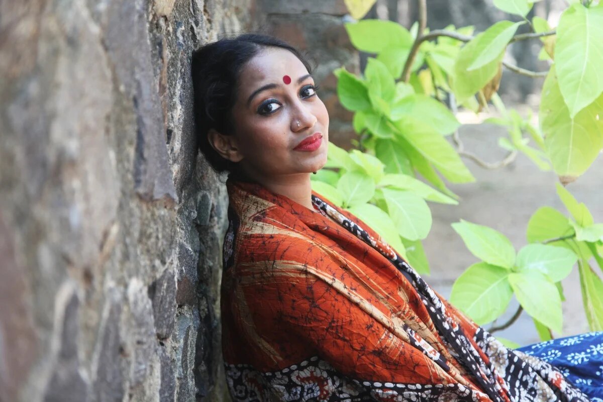 Бинди в виде красного кружка // фото из сети