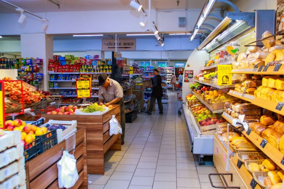    Магазин. Покупка. Потребитель. Продукты. Источник: Виталий Барабаш