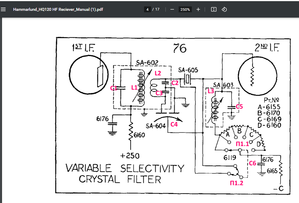 Рис. 1. Из Manual Hammarlund_HQ120 HF Reciever