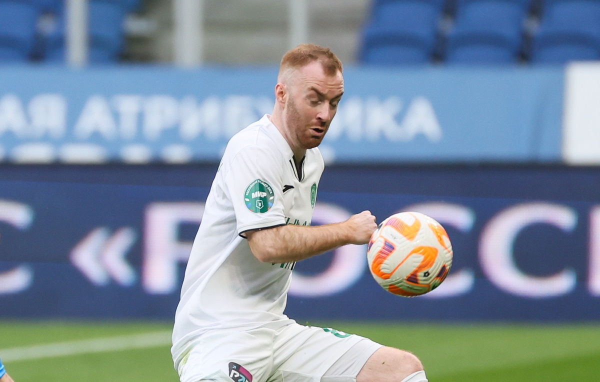    Защитник "Ахмата" Мирослав Богосавац  Сергей Савостьянов/ТАСС