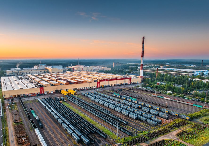 Тихвинский вагоностроительный завод. Источник: ОВК