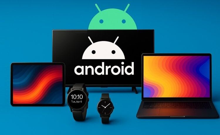    Только ли на смартфонах есть Android? Совсем нет!