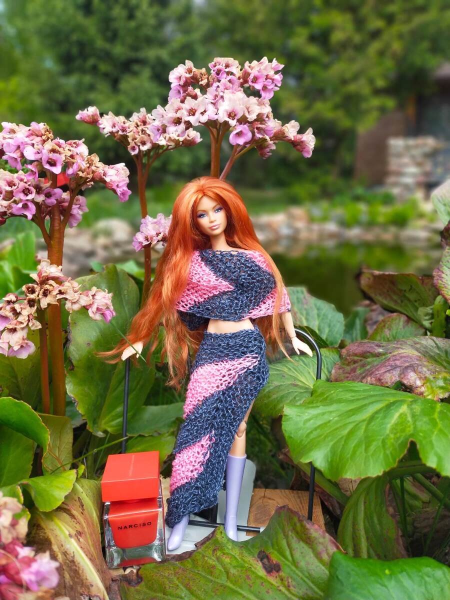 Barbie Looks Хайди и "Красный кубик" Narciso Rodrigues. Фото автора