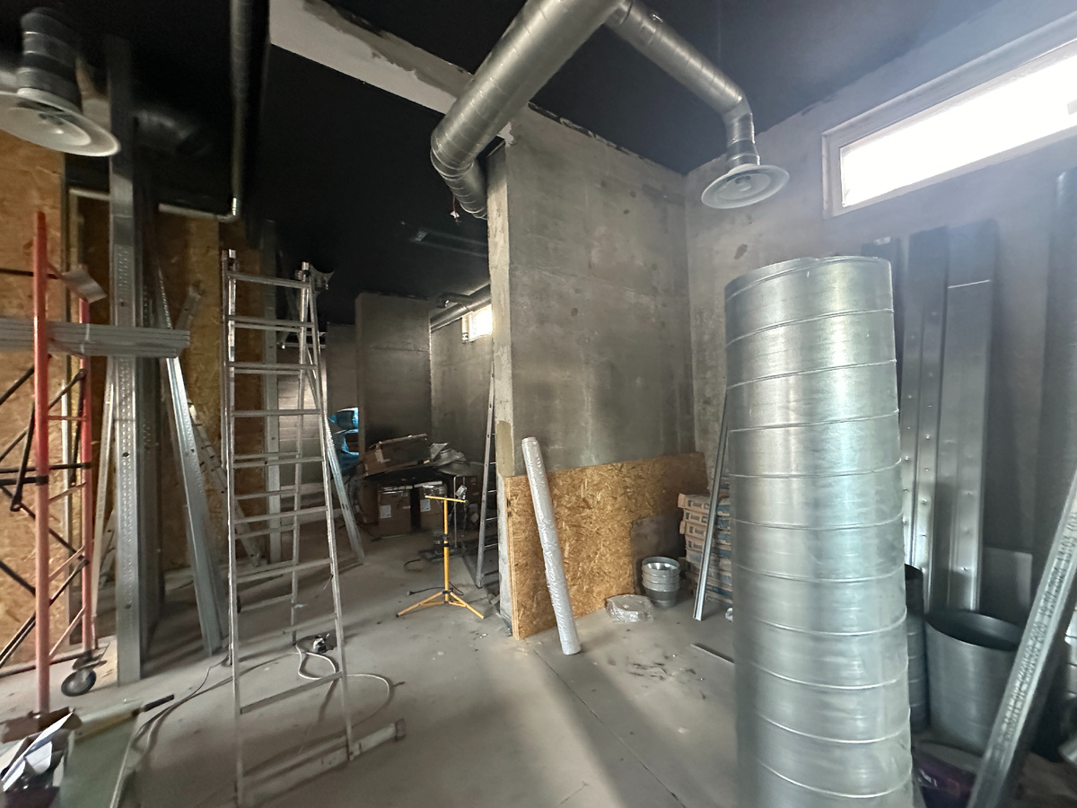 Лаунж-бар Cocos Collection на пр. Крузенштерна 2. Этап строительства. 