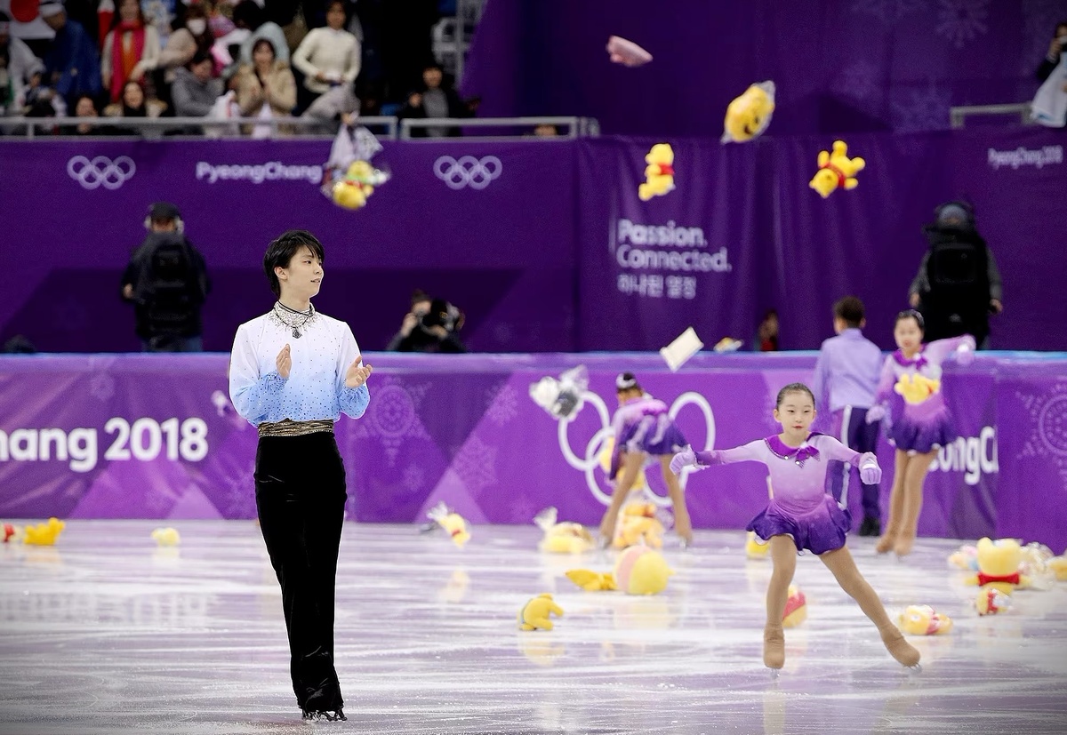 Юдзуру Ханю и винни пухи