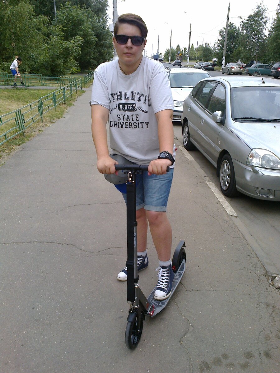 Ещё с ногами... Любимый транспорт