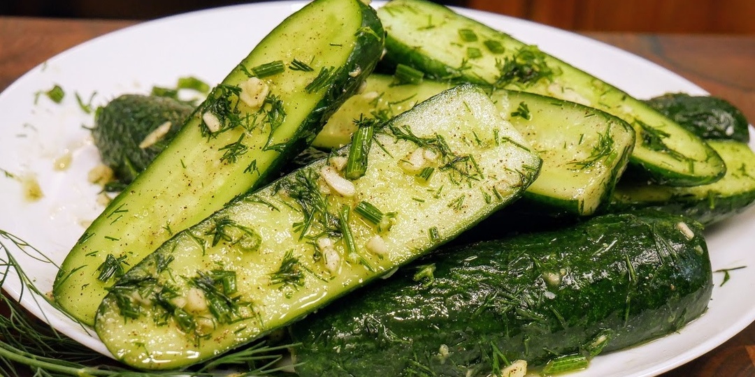 Кабачки или огурцы, как битые, маринованные мгновенного поедания