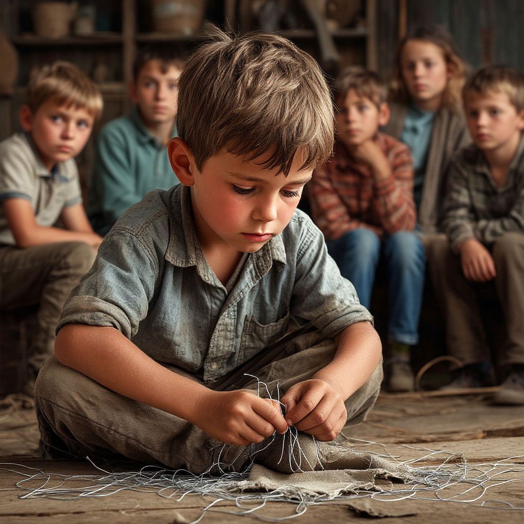 Заплатка. Николай Носов. Рассказ.