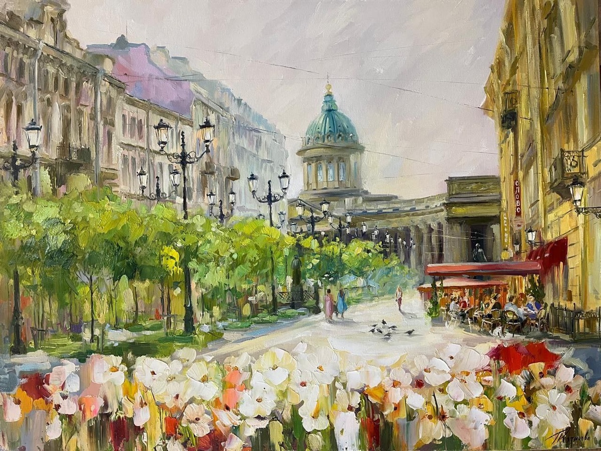  "Летнее кафе на Малой Конюшенной", Галина Котинова