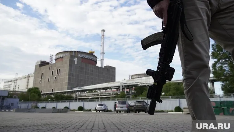 ВСУ активно продолжают атаковать территорию вблизи Запорожской АЭС
Фото: Сергей Венявский © URA.RU