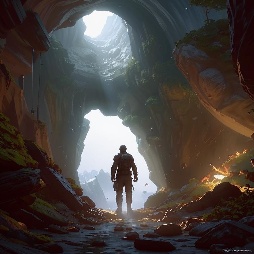 Выход из пещеры Кандинского