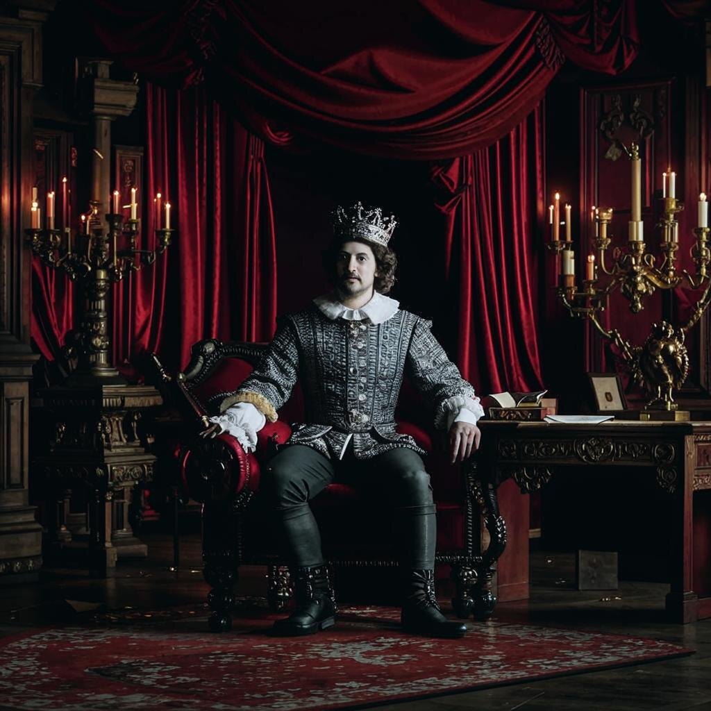 Ричард II, иллюстрация