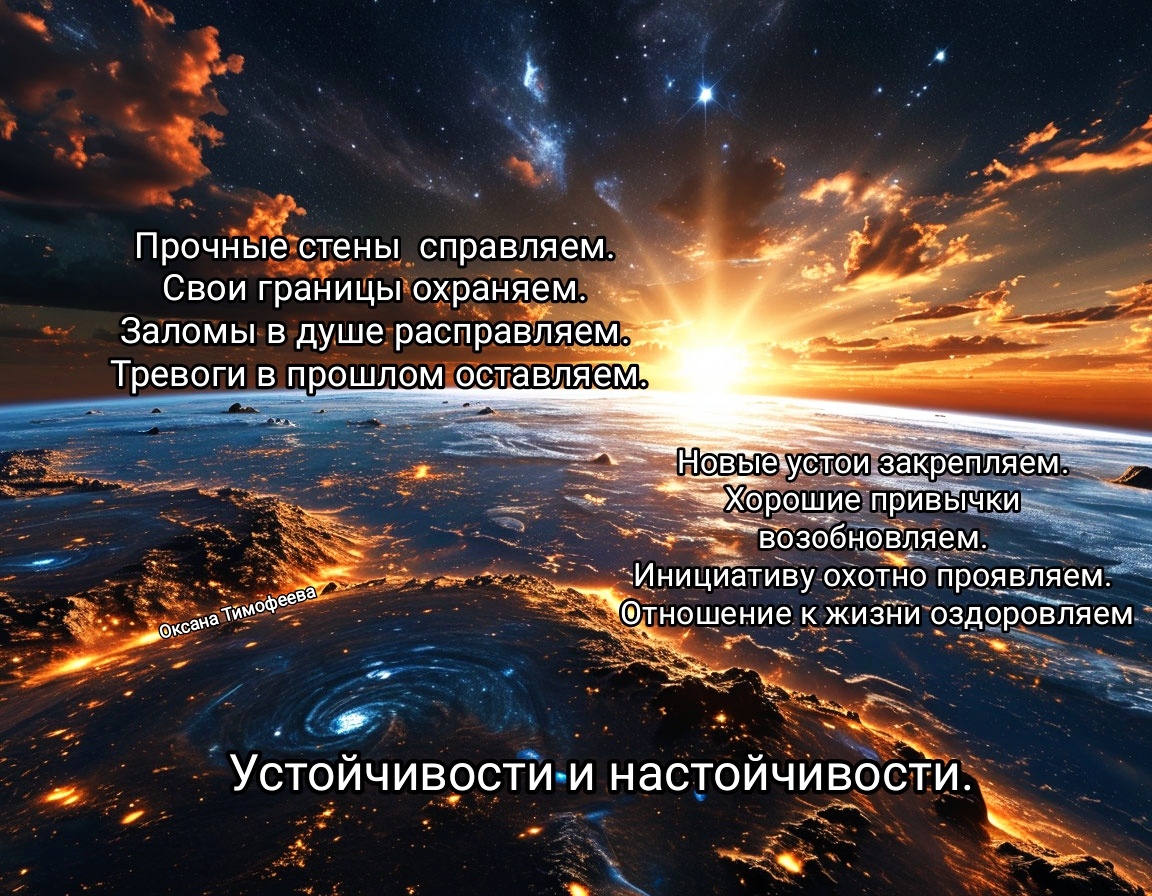 Правильные мысли. Оксана Тимофеева