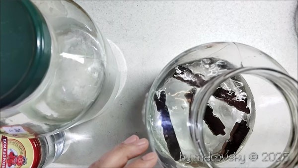 Бруски в дистилляте