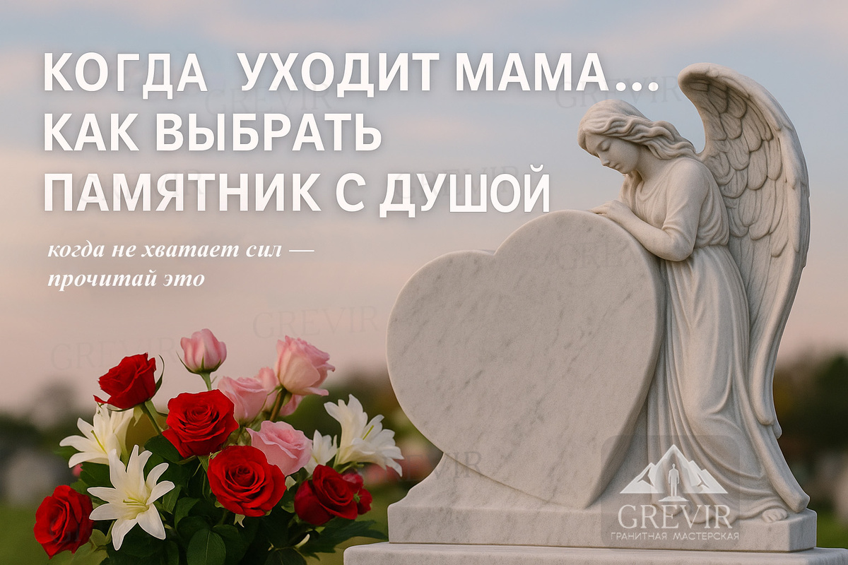 выбрать памятник любимой женщине и маме