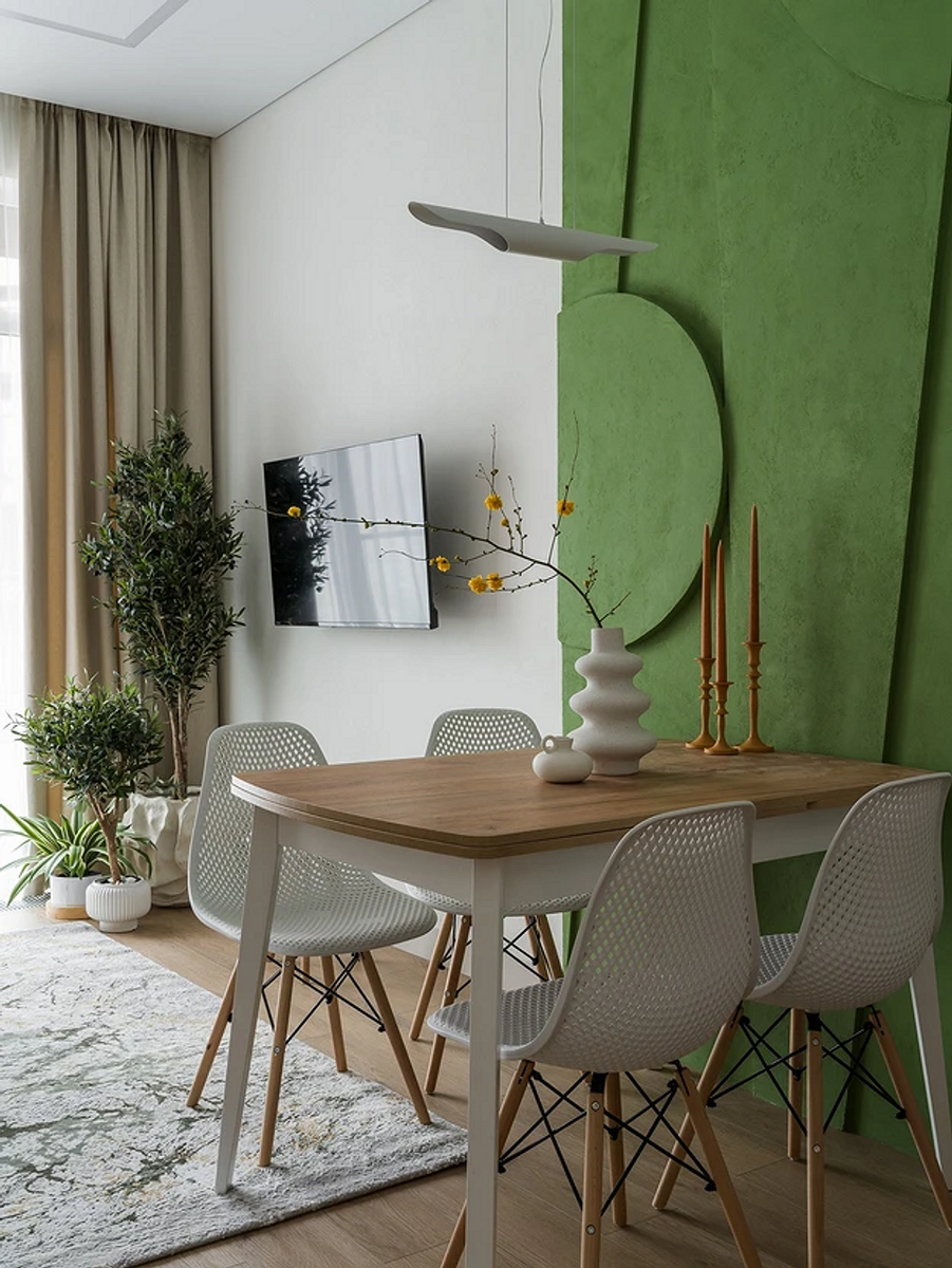    Дизайн: студия Artefact. Фото: Михаил Чекалов. Стиль: Екатерина Наумова