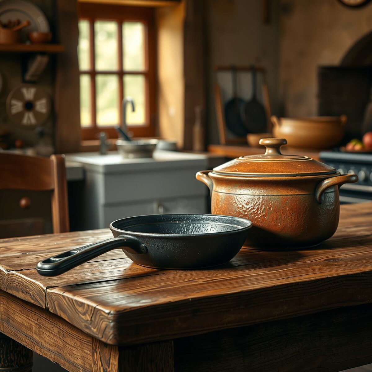 чугун и глина 