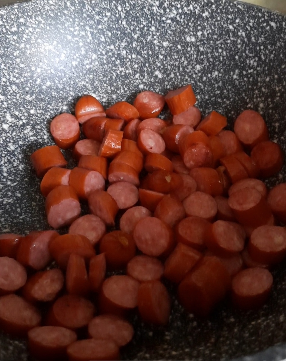 Копчёные сосиски