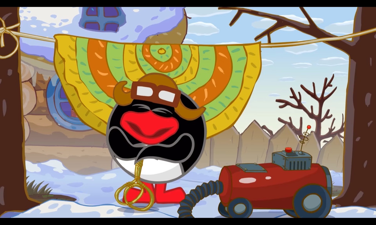 Кадр из серии пылecoc