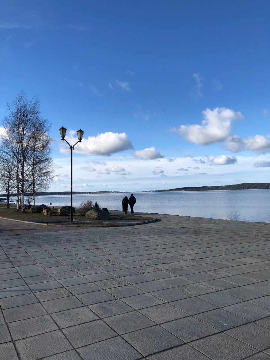 Парк скульптур на Онежской набережной