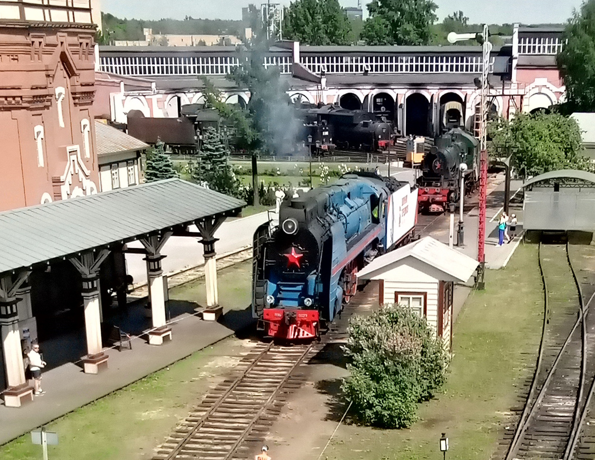 Паровоз П36. Депо Подмосковная. 250525.