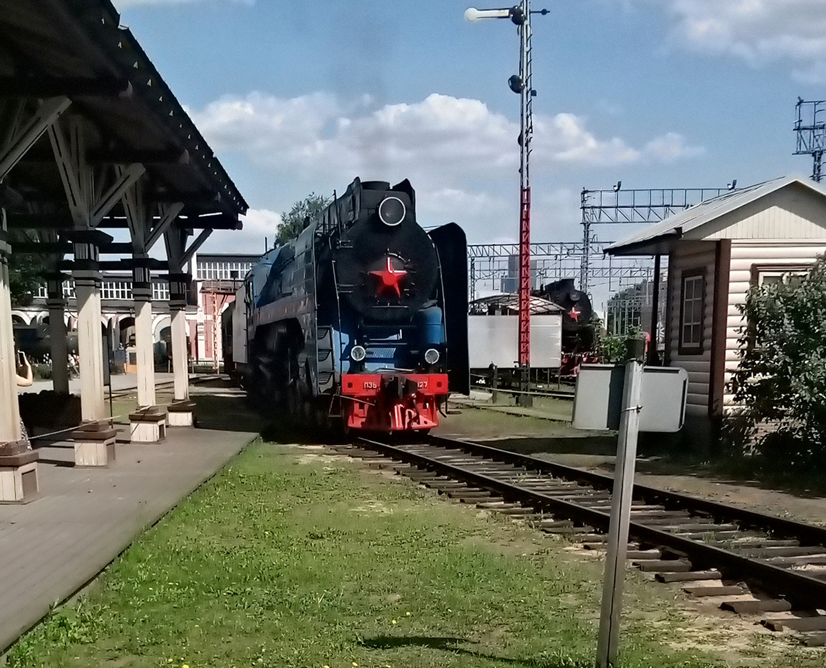 Паровоз П36. Депо Подмосковная. 250525.