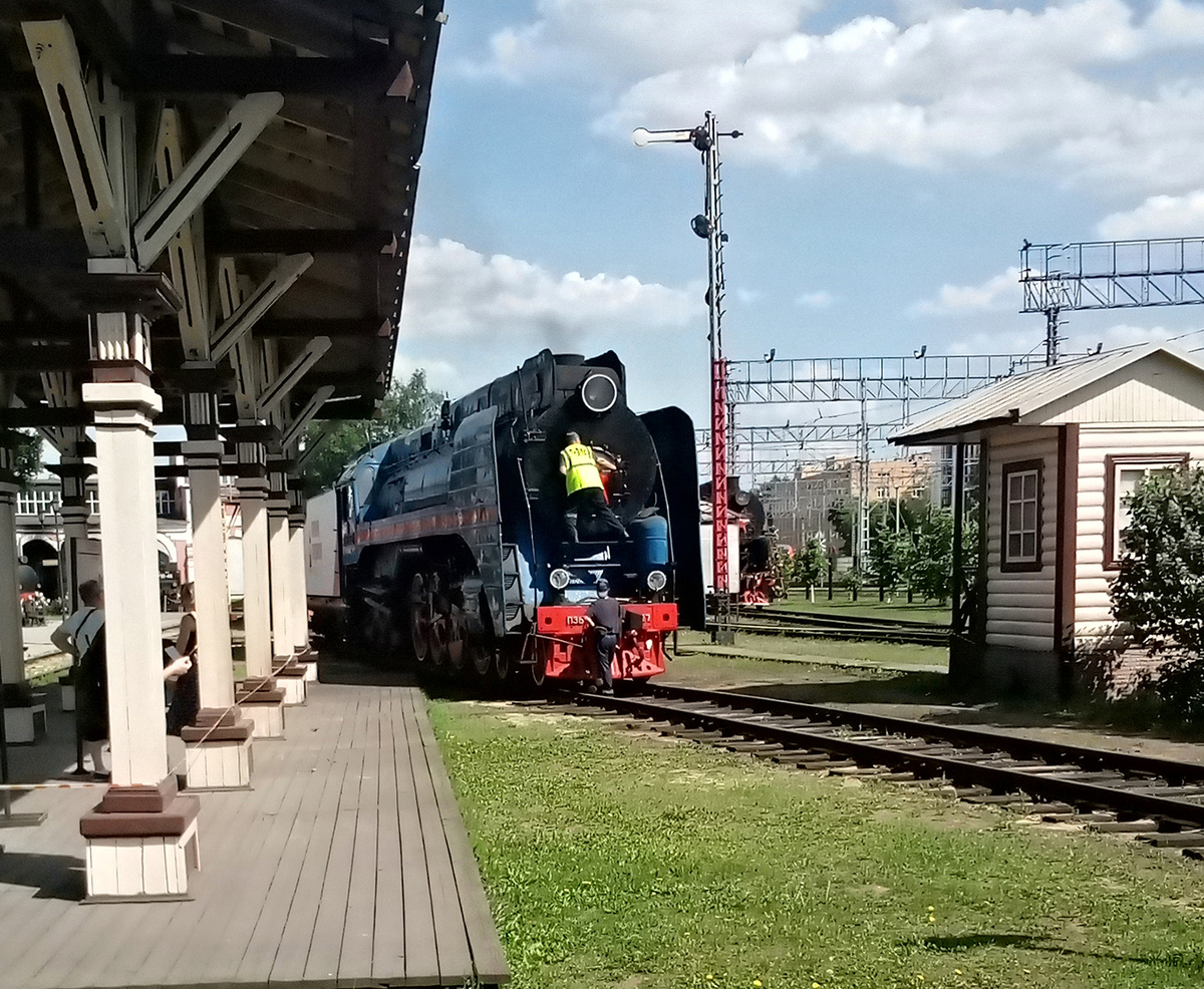 Паровоз П36. Депо Подмосковная. 250525.