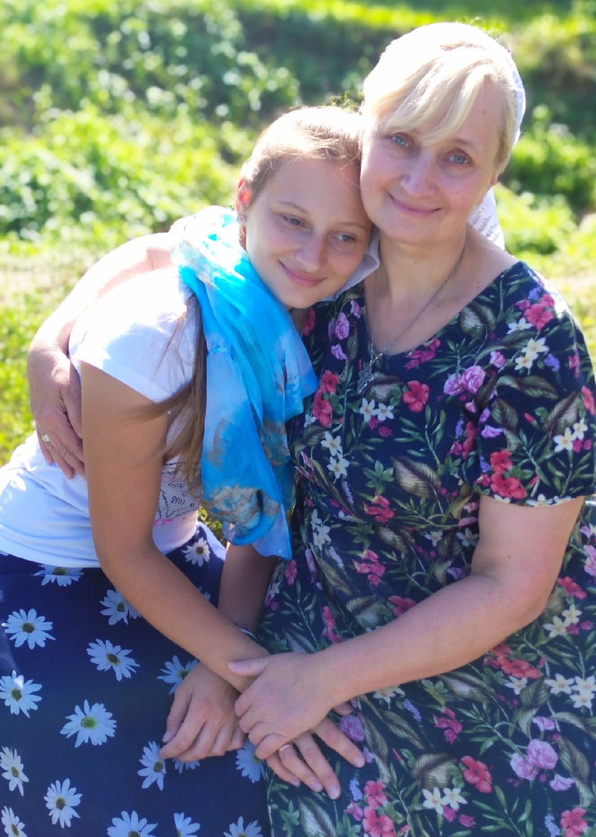 С Манечкой, 2020 год