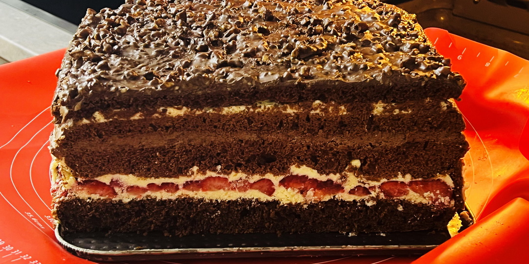 Мамин Любимый Домашний Торт Клубника в Шоколаде ВКУСНЕЕ НЕ БЫВАЕТ ОСОБЫЙ РЕЦЕПТ! КАК ЖЕ ЭТО ВКУСНО