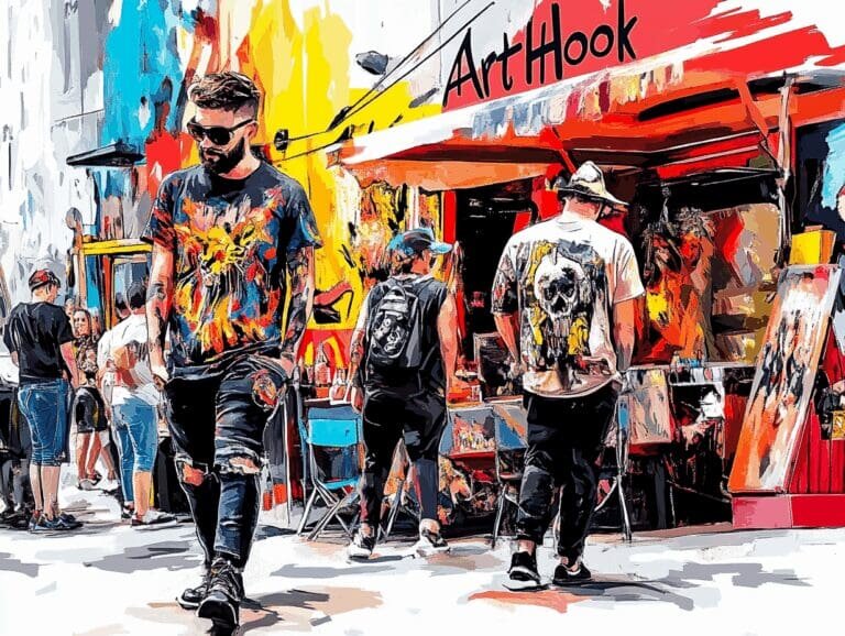    Футболки ручной росписи: как выделиться из толпы и носить искусство на себе Art-Hook.Ru