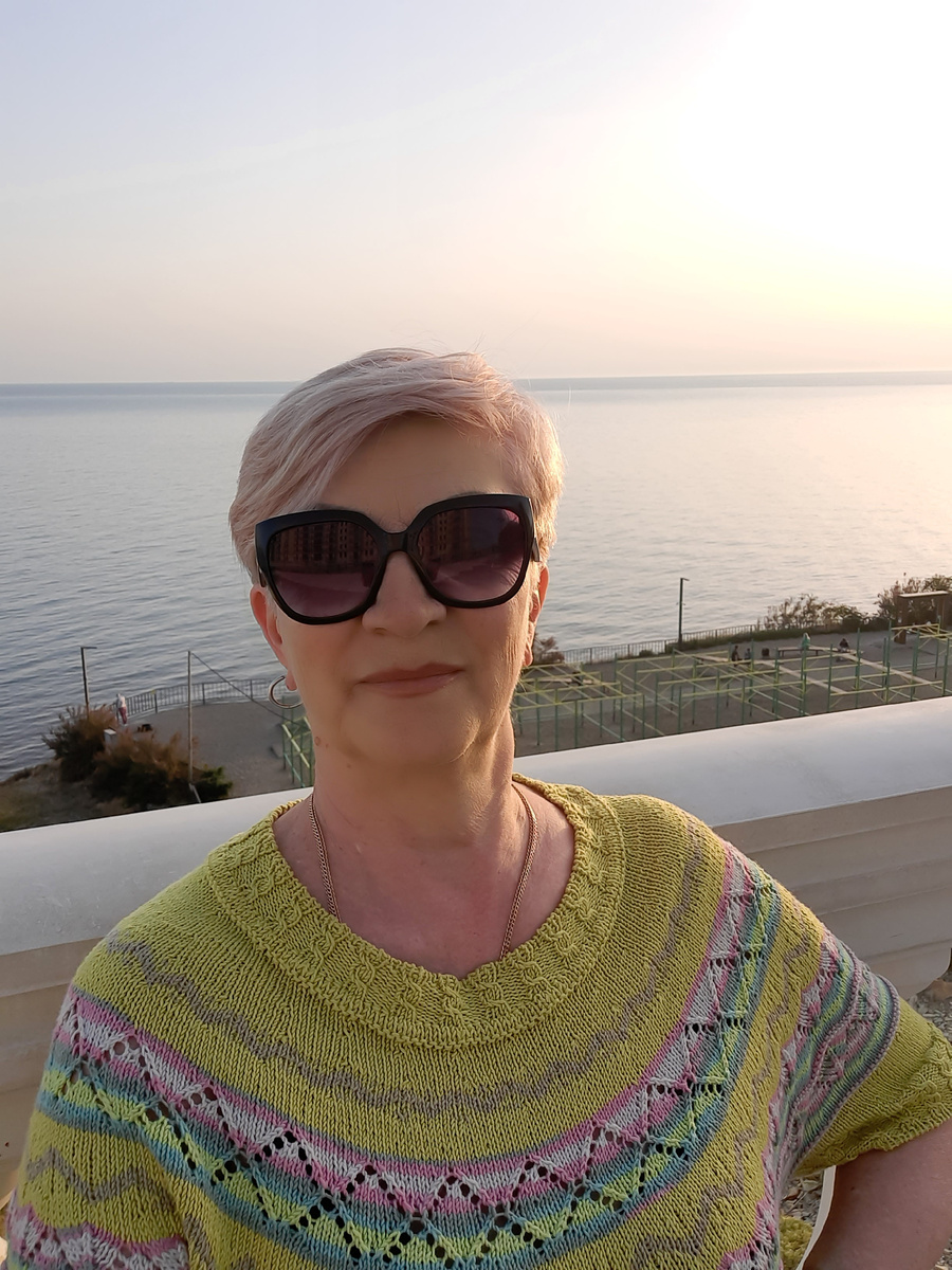 Решила сегодня съездить на море полюбоваться закатом.