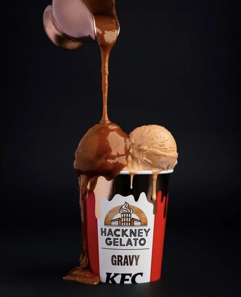 KFC выпустила мороженое со вкусом подливки — и это реально странно  