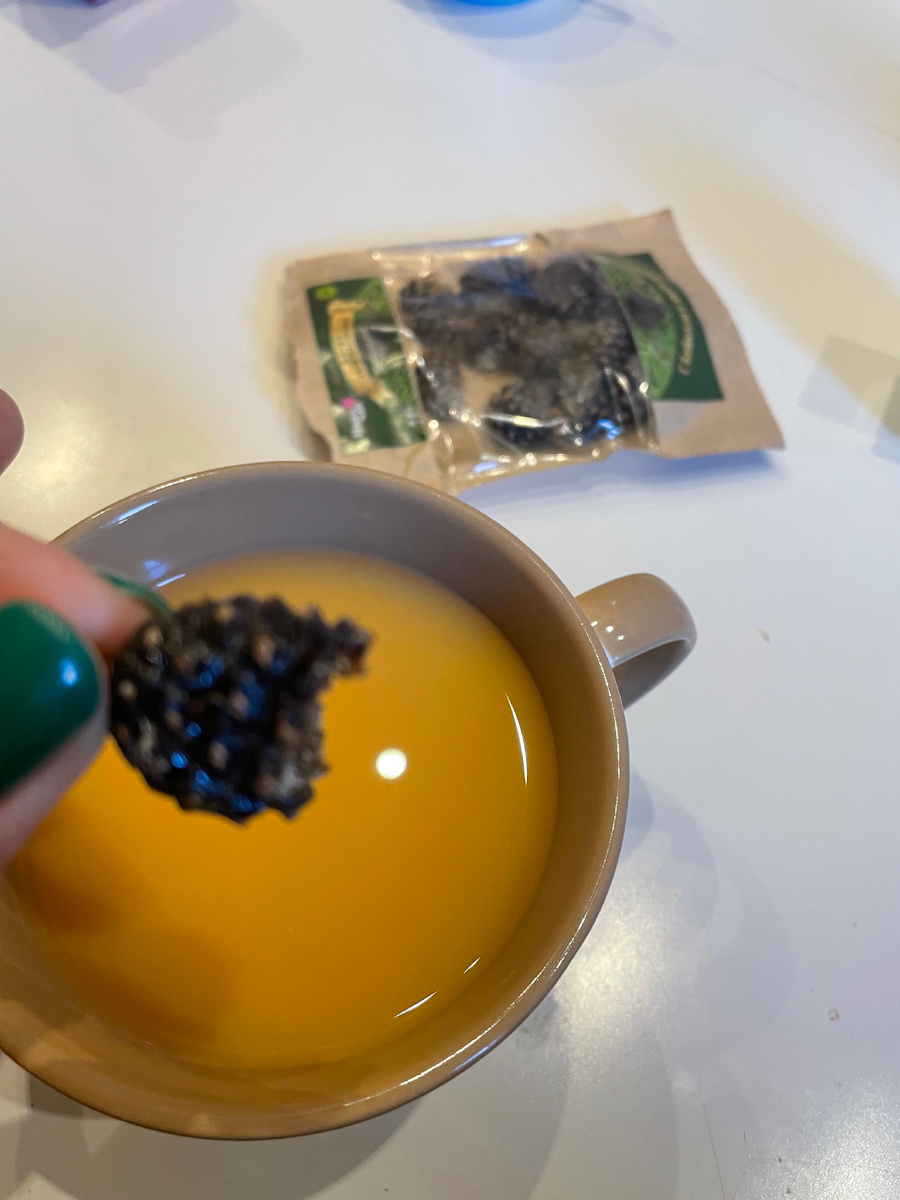 Чай с угощениями от пациентки из Сибири❤️. Другой пациентки 