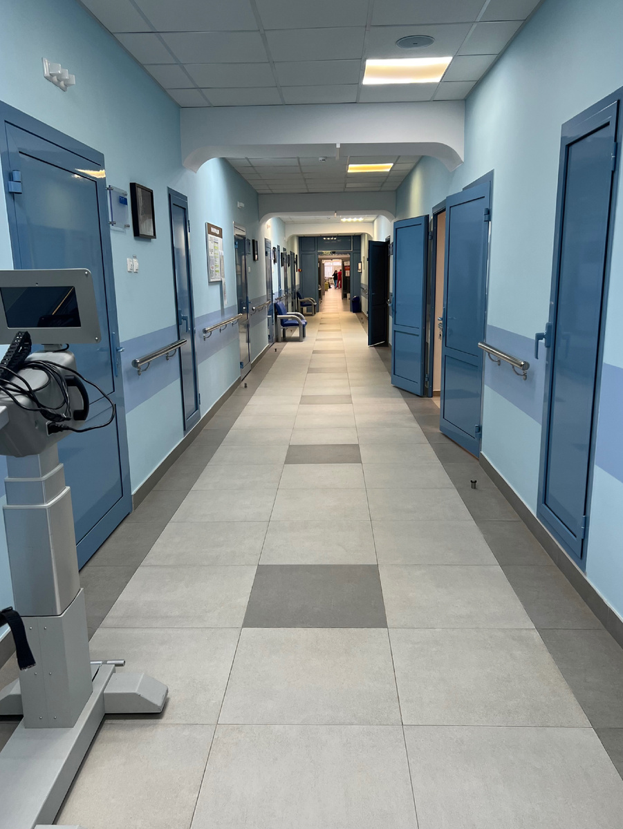 Коридор нейрохирургического отделения