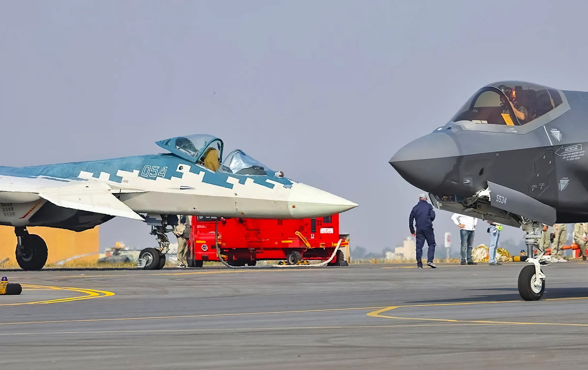 Су-57 и F-35