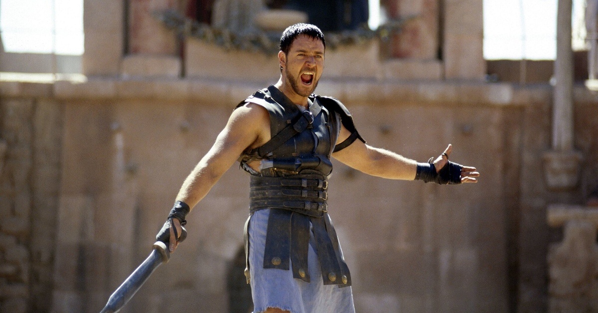 Кадр из к/ф «Гладиатор», 2000г.