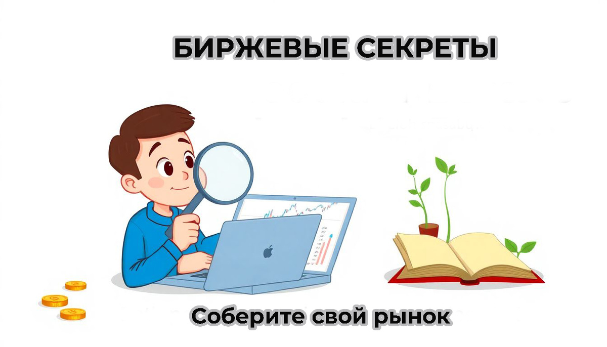 Читатель с планшетом собирает биржевой плейлист: раскройте рынок!