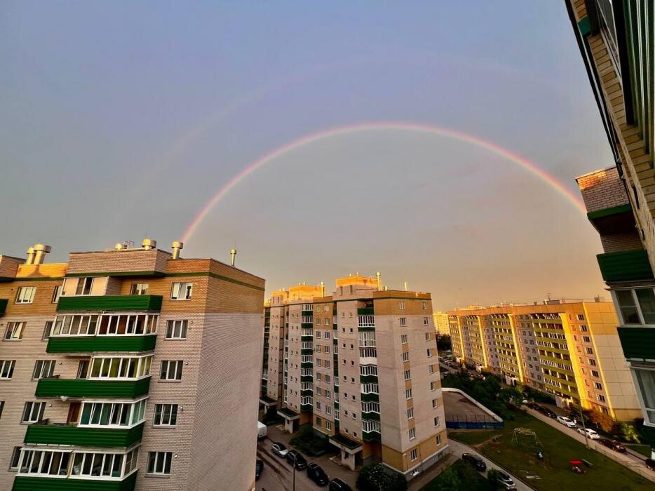 Двойная радуга над Псковом
Фото: ПАИ