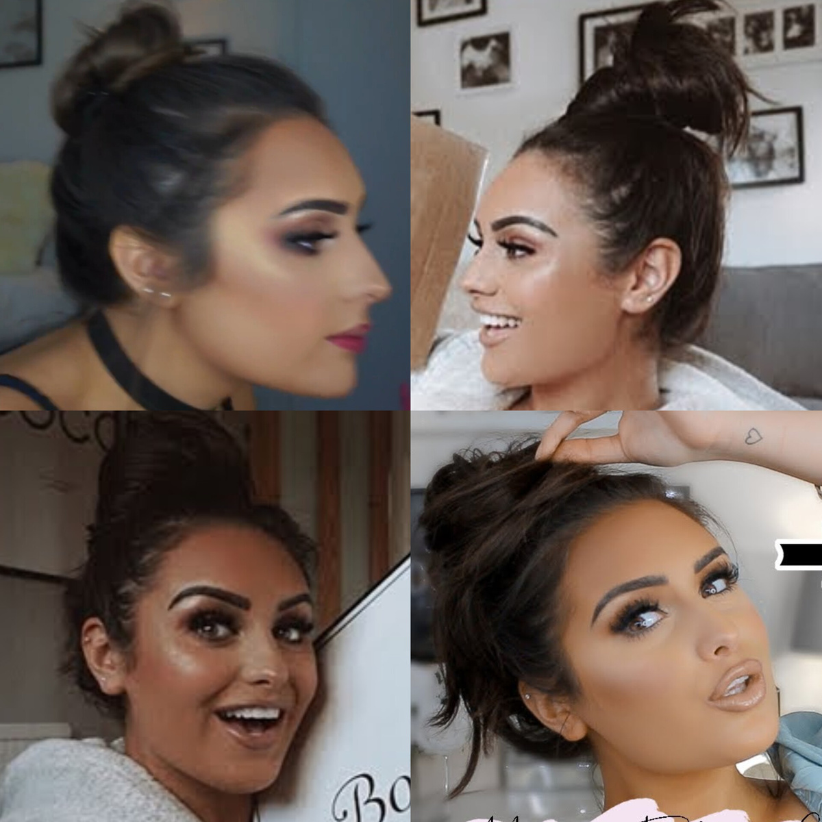 Amy-Rose Walker Hairstyle Bun