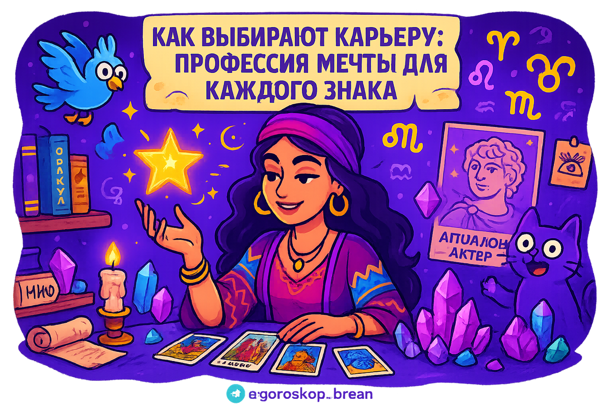    Как узнать свою идеальную профессию по знаку зодиака и натальной карте Мария