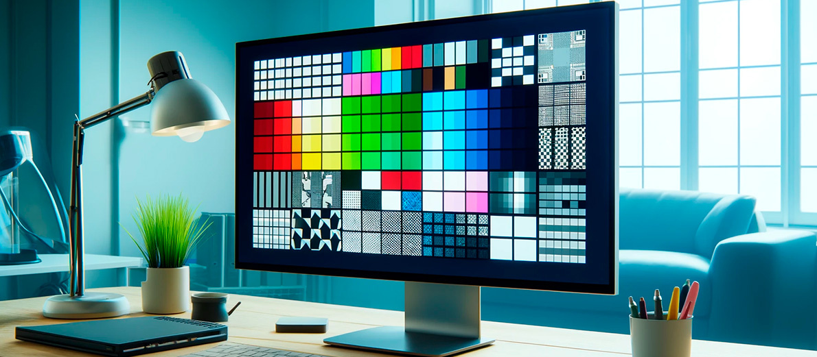 Битые пиксели, засветы и тинт сильно портят картинку на мониторе